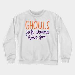 ghouls Crewneck Sweatshirt